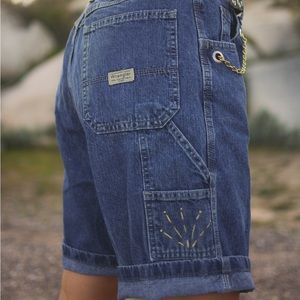 HANDMADE BAGGY WRANGLER SHORTS